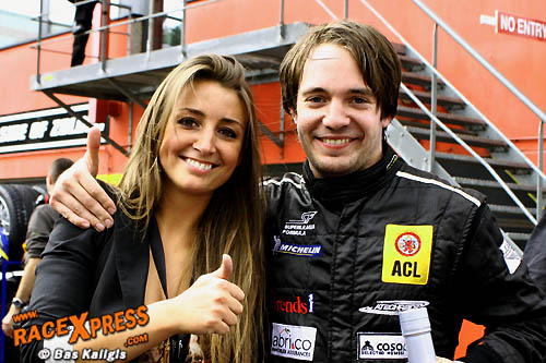 Frédéric Vervisch en vriendin happy met overwinning